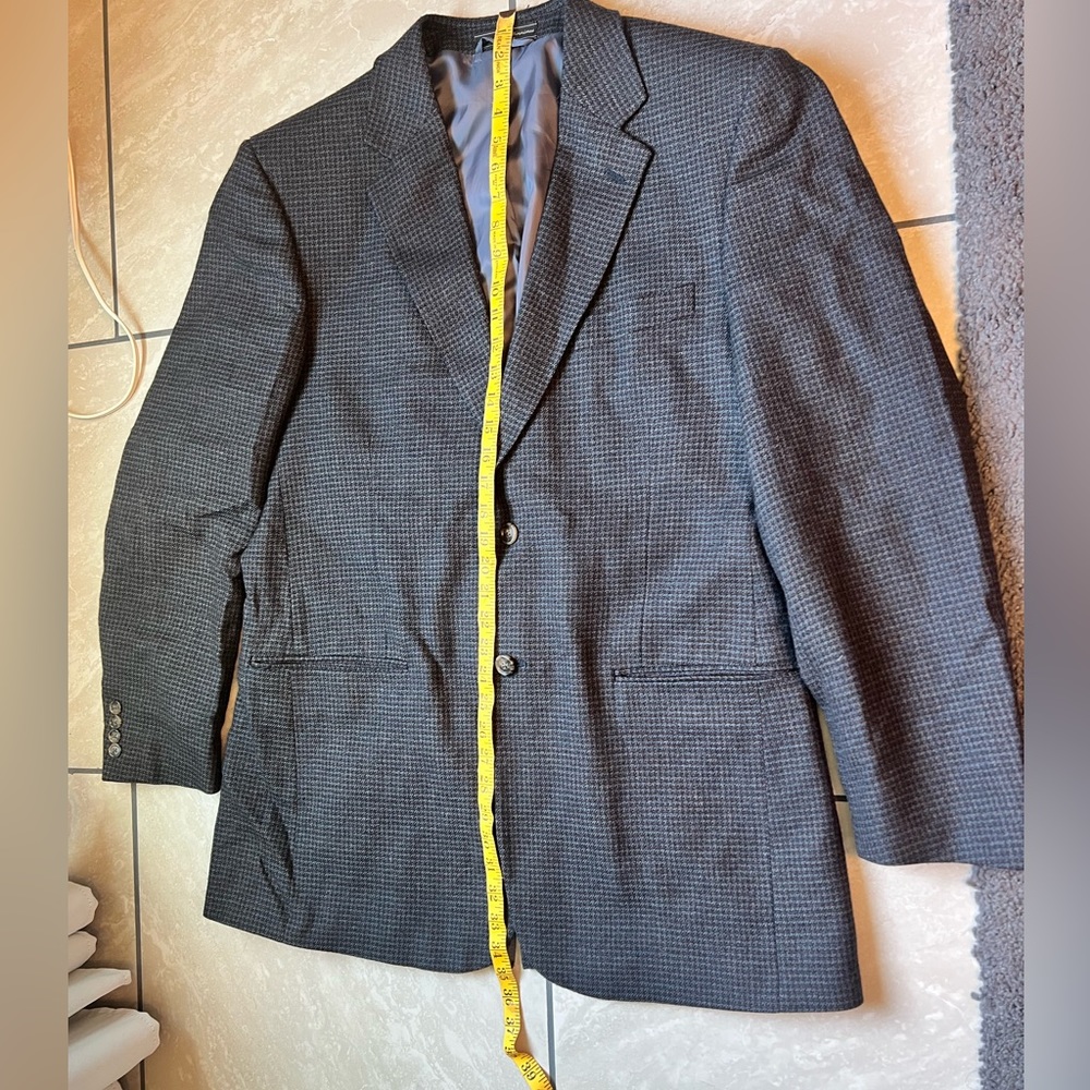 Meeting Street 100% Lambs Wool Mens Size 42 long Blazer Sports Jacket.